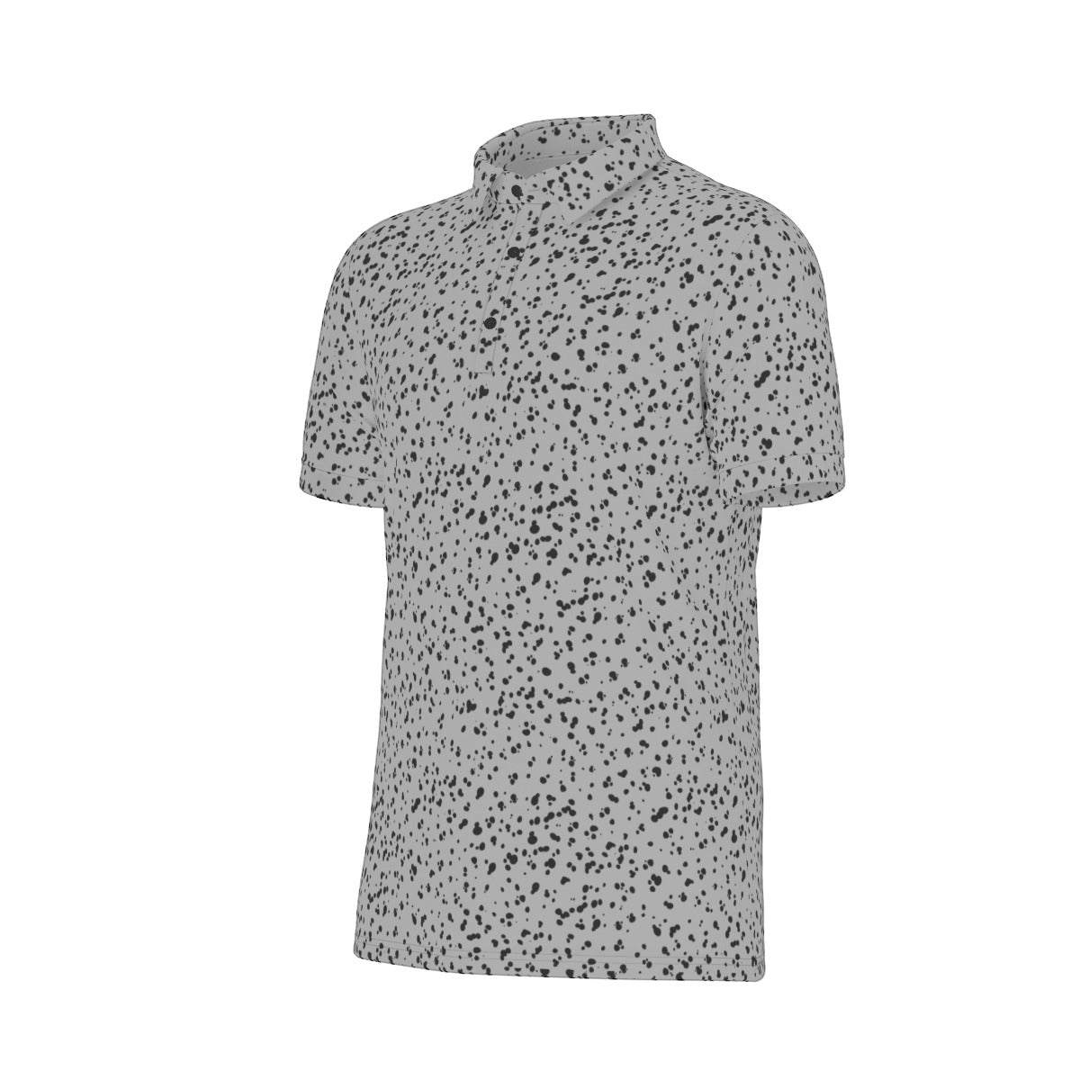 Fairway Splatter Gray Golf Polo