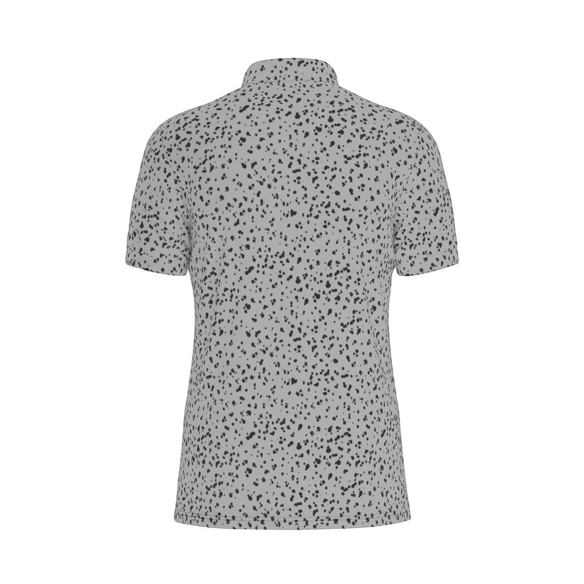 Fairway Splatter Gray Golf Polo