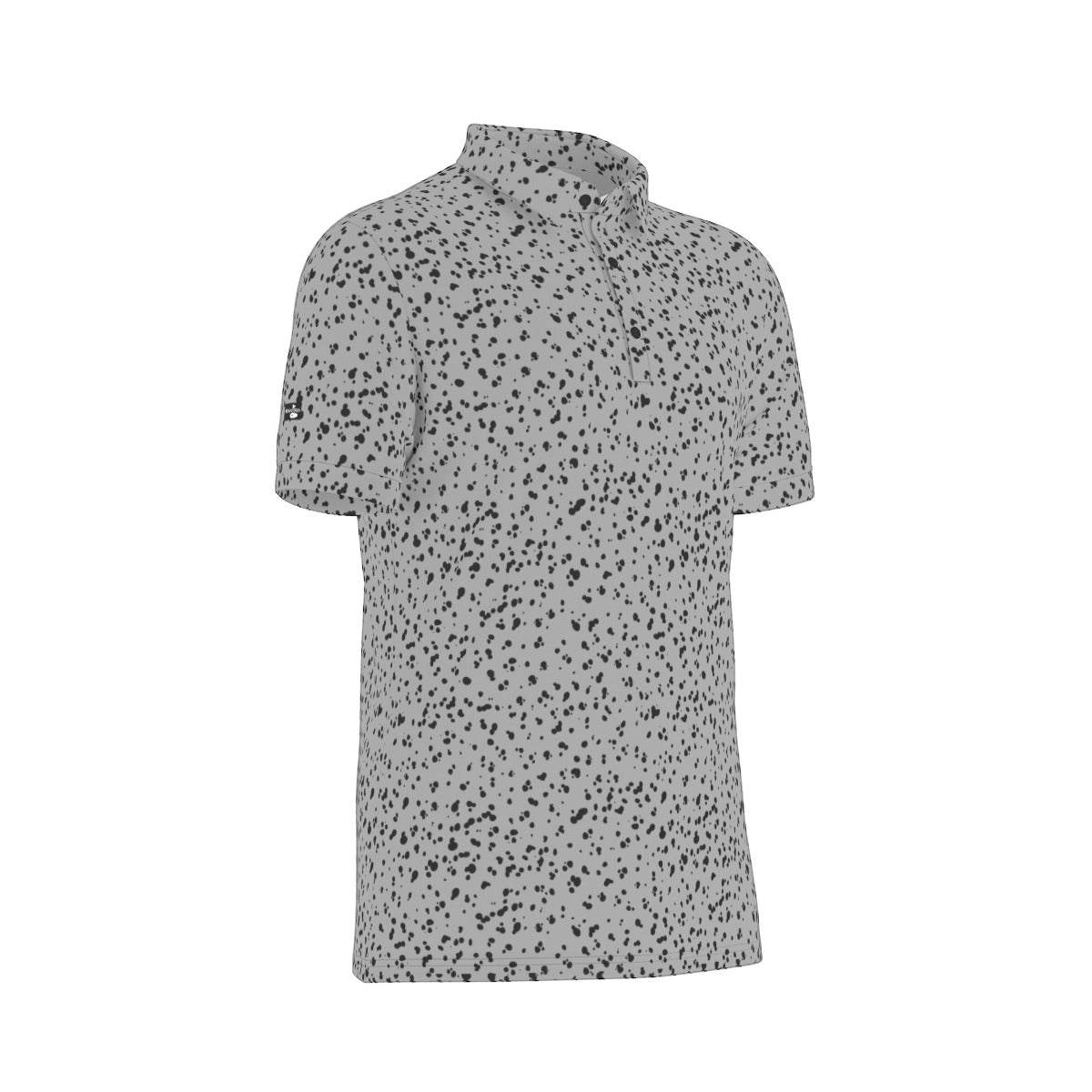 Fairway Splatter Gray Golf Polo