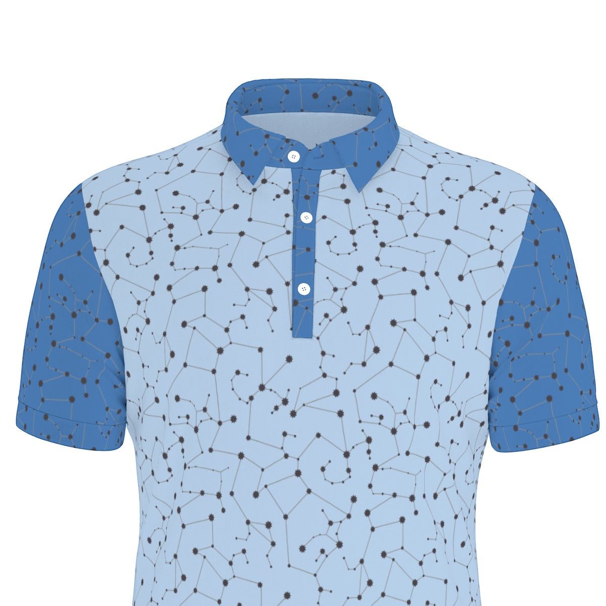 Constellation Blue Golf Polo