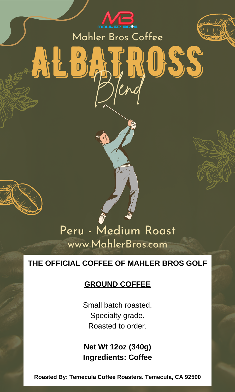 Albatross Blend - Mahler Bros Golf Coffee