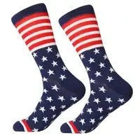Star Spangled Banner USA Socks