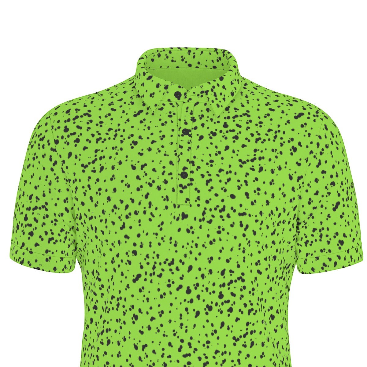 Fairway Splatter Green Golf Polo